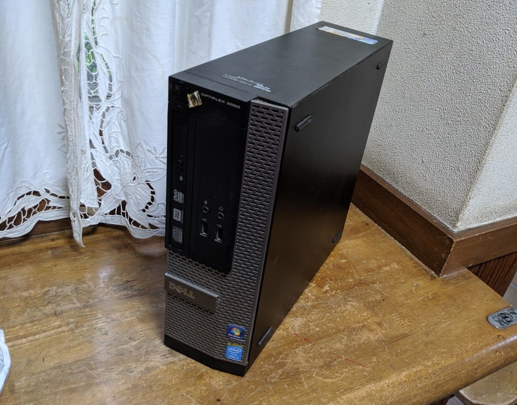 Dell Optiplex30デスクトップのssd換装とwindows10化 パソコンりかばり堂本舗