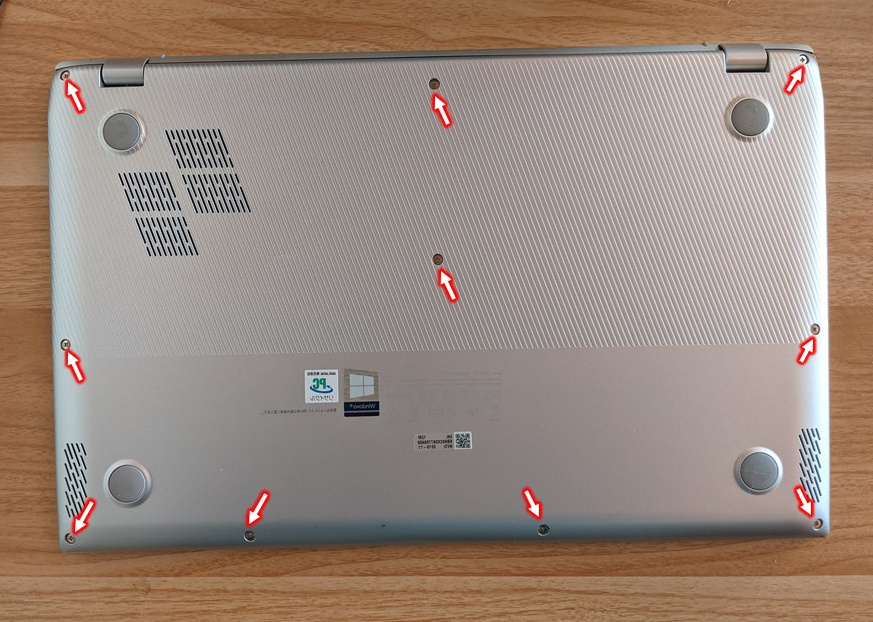 ASUS VivoBook S15のメモリー・SSD・HDDの増設・換装 | パソコンりか 